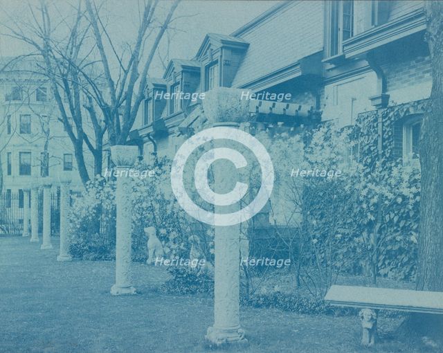 Mary Scott Townsend House, Wash., D.C.: Carriage house(?), c1910. Creator: Frances Benjamin Johnston.