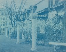 Mary Scott Townsend House, Wash., D.C.: Carriage house(?), c1910. Creator: Frances Benjamin Johnston