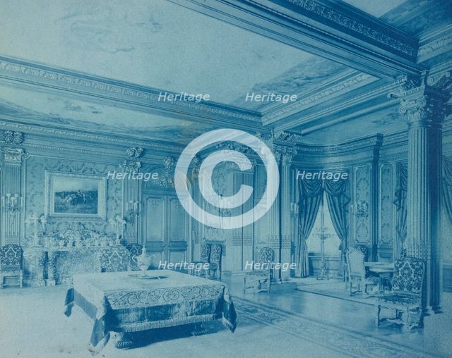 Mary Scott Townsend House, Wash., D.C.: Dining room, c1910. Creator: Frances Benjamin Johnston.