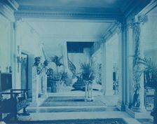 Mary Scott Townsend House, Wash., D.C.: Hallway of lobby, c1910. Creator: Frances Benjamin Johnston