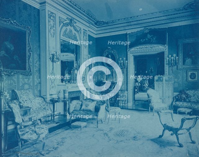 Mary Scott Townsend House, Wash., D.C.: Living room, c1910. Creator: Frances Benjamin Johnston.
