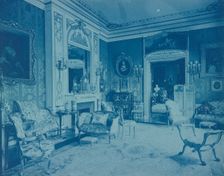 Mary Scott Townsend House, Wash., D.C.: Living room, c1910. Creator: Frances Benjamin Johnston