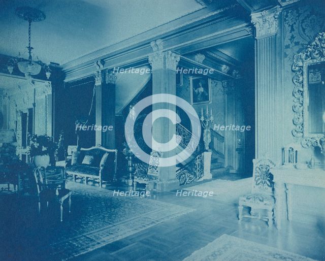 Mary Scott Townsend House, Wash., D.C.: Lobby, c1910. Creator: Frances Benjamin Johnston.