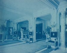 Mary Scott Townsend House, Wash., D.C.: Lobby, c1910. Creator: Frances Benjamin Johnston