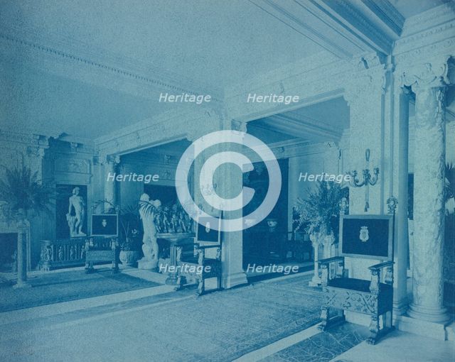 Mary Scott Townsend House, Wash., D.C.: Lobby, c1910. Creator: Frances Benjamin Johnston.