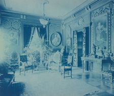 Mary Scott Townsend House, Wash., D.C.: Lobby, c1910. Creator: Frances Benjamin Johnston