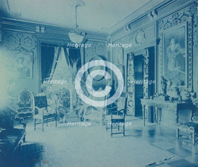 Mary Scott Townsend House, Wash., D.C.: Lobby, c1910. Creator: Frances Benjamin Johnston.