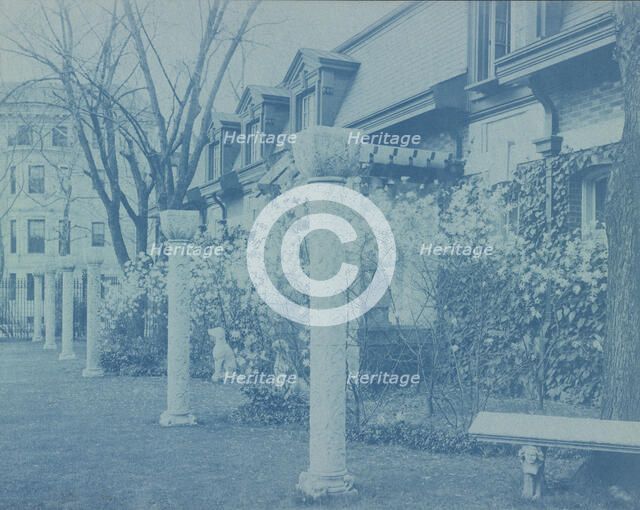 Mary Scott Townsend House, Wash., D.C.: Carriage house(?), c1910. Creator: Frances Benjamin Johnston.