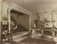Mary Scott Townsend house, Washington, D.C., between 1910 and 1911. Creator: Frances Benjamin Johnston