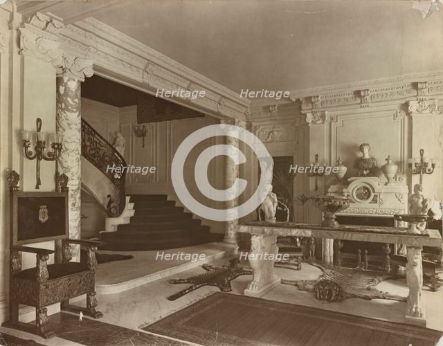 Mary Scott Townsend house, Washington, D.C., between 1910 and 1911. Creator: Frances Benjamin Johnston.