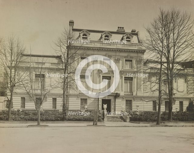 Mary Scott Townsend house, Washington, D.C., c1910. Creator: Frances Benjamin Johnston.