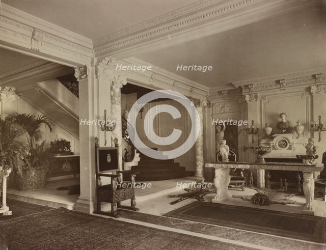 Mary Scott Townsend house, Washington, D.C., c1910. Creator: Frances Benjamin Johnston.