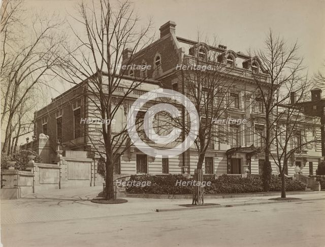 Mary Scott Townsend house, Washington, D.C., c1910. Creator: Frances Benjamin Johnston.