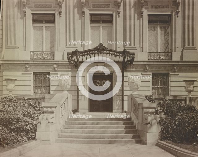 Mary Scott Townsend house, Washington, D.C., c1910. Creator: Frances Benjamin Johnston.