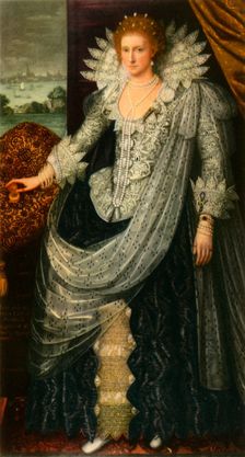 Mary Sidney, Countess of Pembroke c1600, (1942). Creator: Paulus van Somer