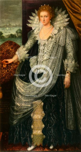'Mary Sidney, Countess of Pembroke', c1600, (1942).  Creator: Paulus van Somer.