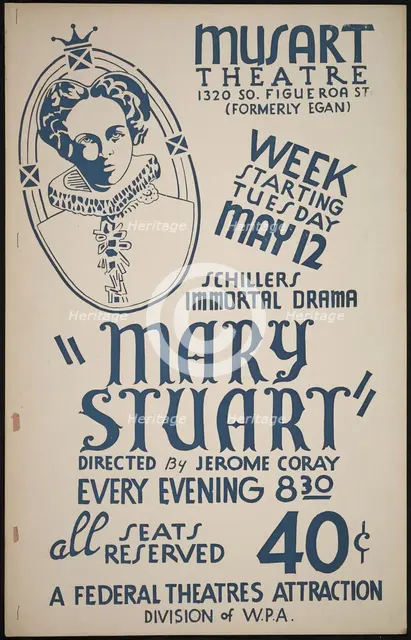 Mary Stuart, Los Angeles, 1936. Creator: Unknown.
