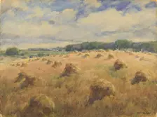 Maryland Wheat Fields, n.d. Creator: William Henry Holmes