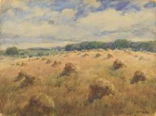Maryland Wheat Fields, n.d. Creator: William Henry Holmes