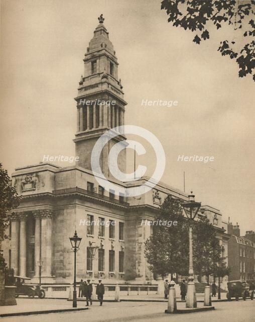 'Marylebone Town Hall, One of the Most Eminent of London's New Buildings', c1935. Creator: Donald McLeish.