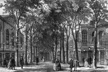 Marylebone Gardens, London, 1780 (1891).Artist: J Greenaway