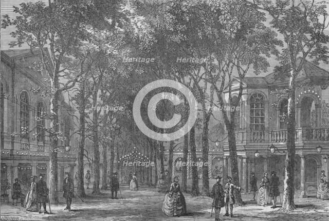 Marylebone Gardens, Westminster, London, 1870 (1878). Artist: Unknown.