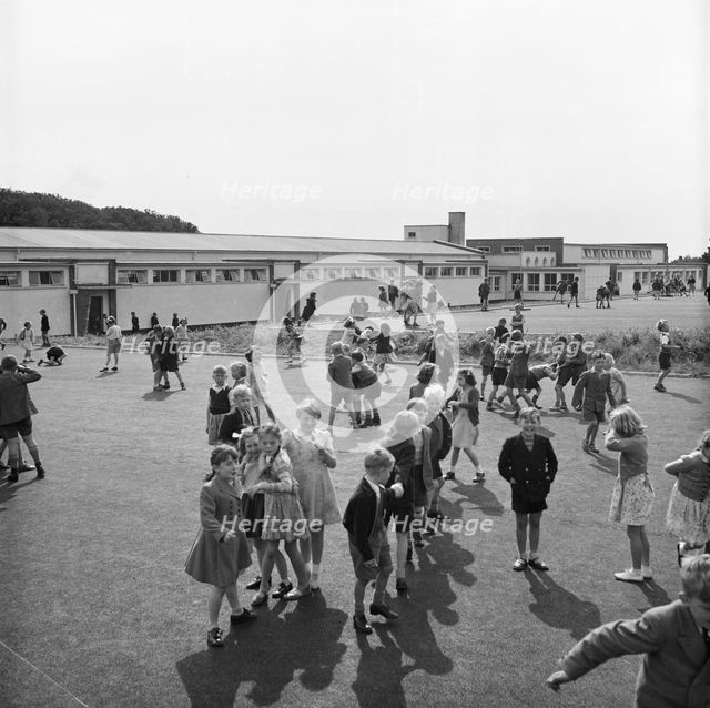 Maryport Primary School, Maryport, Allerdale, Cumbria, 03/09/1952. Creator: John Laing plc.