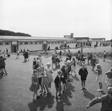 Maryport Primary School, Maryport, Allerdale, Cumbria, 03/09/1952. Creator: John Laing plc