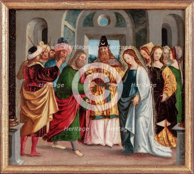 Mary's engagement to Joseph, c.1510-1515. Creator: Gandolfino da Roreto (active 1493-1510).