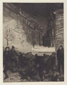 Märztage II (March Days II), 1883. Creator: Max Klinger