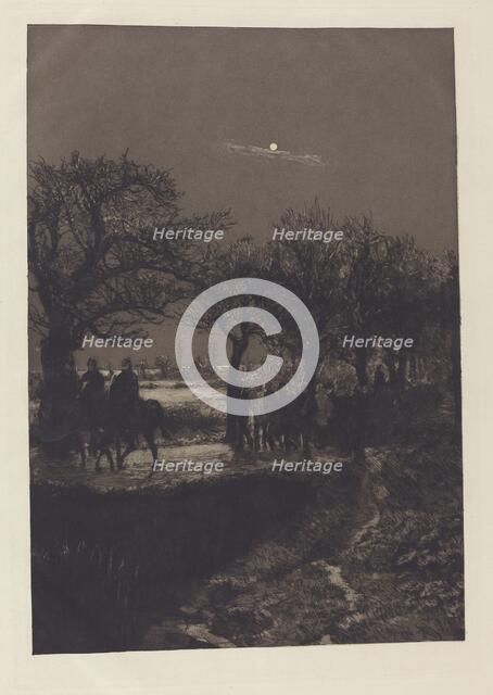 Märztage III (March Days III), 1883. Creator: Max Klinger.