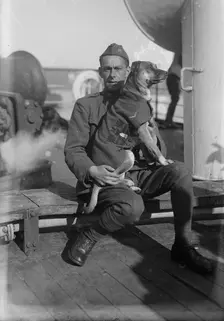 Mascot-- 11th Eng., between c1915 and c1920. Creator: Bain News Service