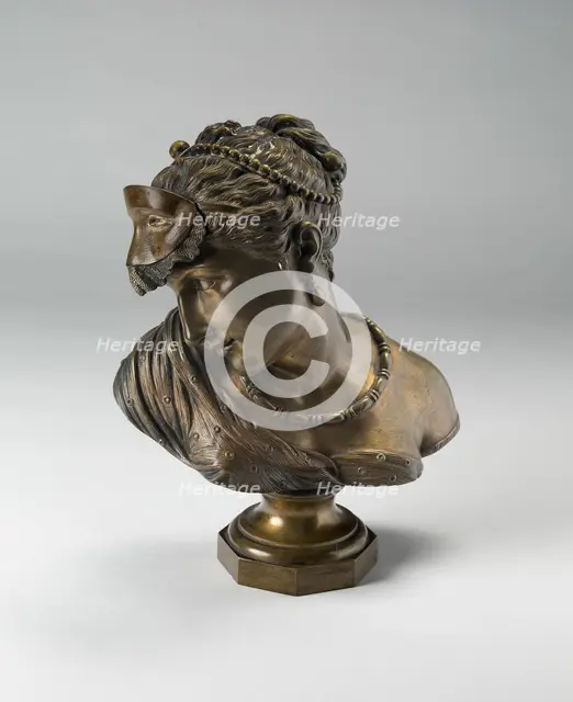 Mascarade, 1857. Creator: Jan Jozeph Jaquet.