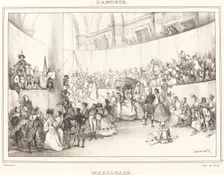Mascarade, c. 1831. Creator: Paul Gavarni