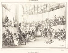Mascarade, c. 1831. Creator: Paul Gavarni