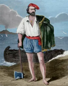 Masaniello, Italian revolutionary, (19th century). Creator: Polhey