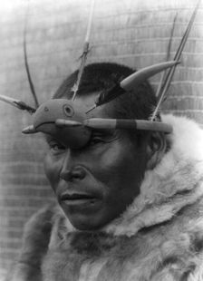 Maskette-Nunivak, c1929. Creator: Edward Sheriff Curtis