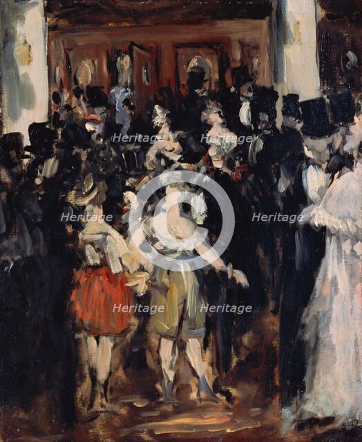 Masked Ball at the Opera, 1873. Artist: Manet, Édouard (1832-1883)