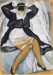 Masked woman, 1920