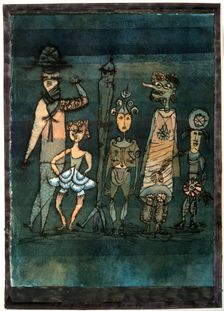 Masks 1923. Artist: Paul Klee