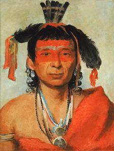 Másh-kee-wet, a Great Dandy, 1831. Creator: George Catlin