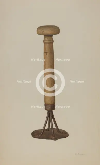 Masher, c. 1940. Creator: Nicholas Amantea.