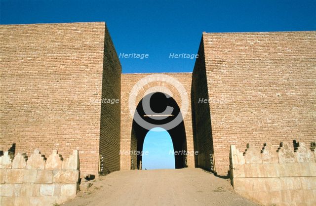 Mashki Gate, Nineveh, Iraq, 1977. Creator: Vivienne Sharp.