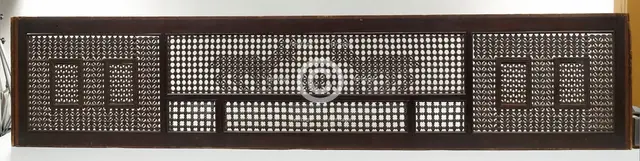 Mashrabiyya Screen with Two Gazelles, Egypt, 18th or 19th century. Creator: Unknown.