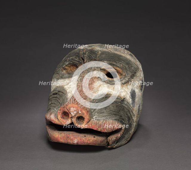 Mask, 1800s. Creator: Unknown.