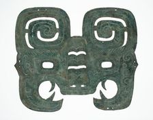 Mask, Western Zhou dynasty ( 1046-771 BC ), about 9th century BC. Creator: Unknown