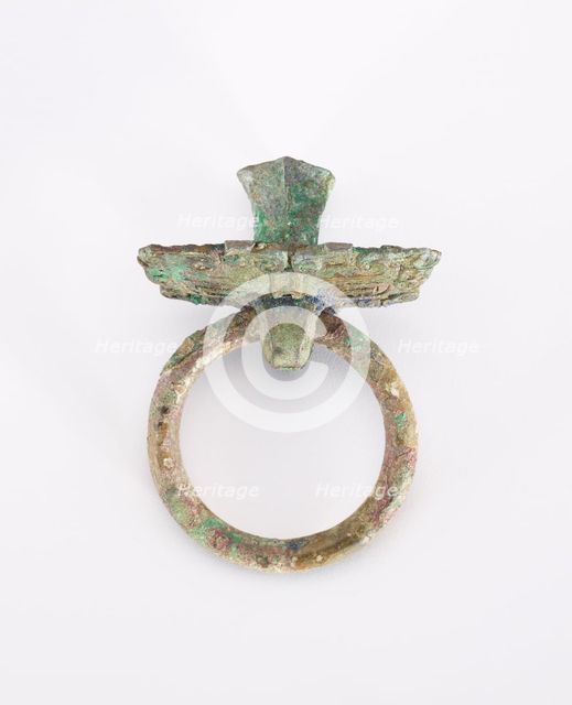 Mask and ring handle, Han dynasty, 206 BCE-220 CE. Creator: Unknown.
