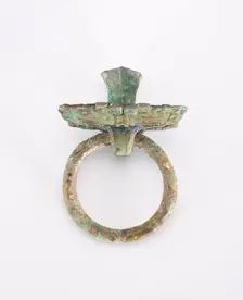 Mask and ring handle, Han dynasty, 206 BCE-220 CE. Creator: Unknown