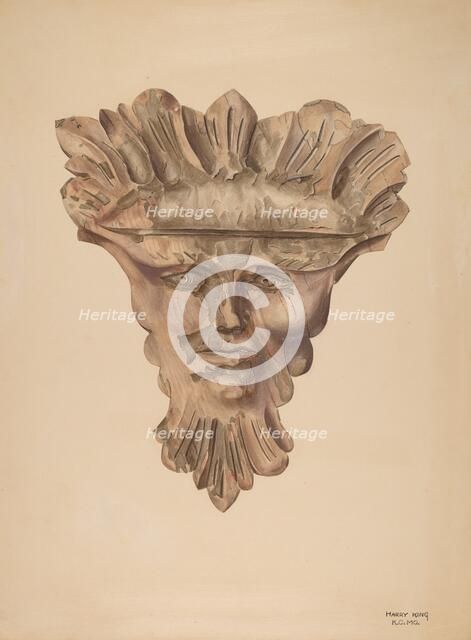 Mask, c. 1939. Creator: Harry King.