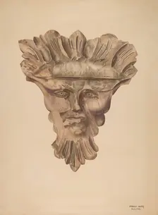 Mask, c. 1939. Creator: Harry King